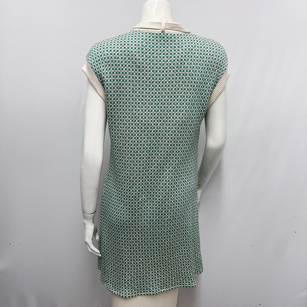 Luca Luca Silk & Cashmere Cardigan &‎ Top Set Green Khaki Beige Taupe L XL - Picture 3 of 9